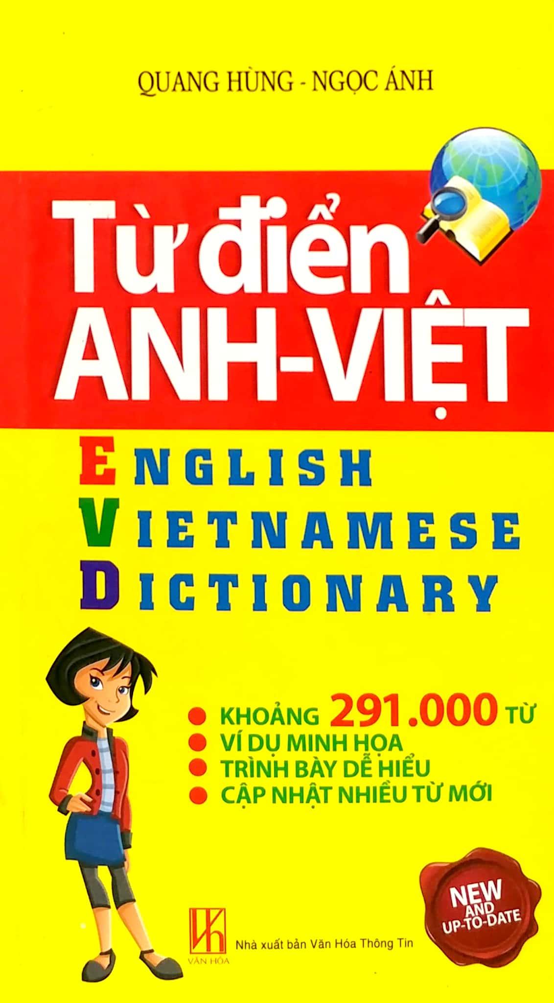 Từ Điển Anh - Việt 291000 Từ