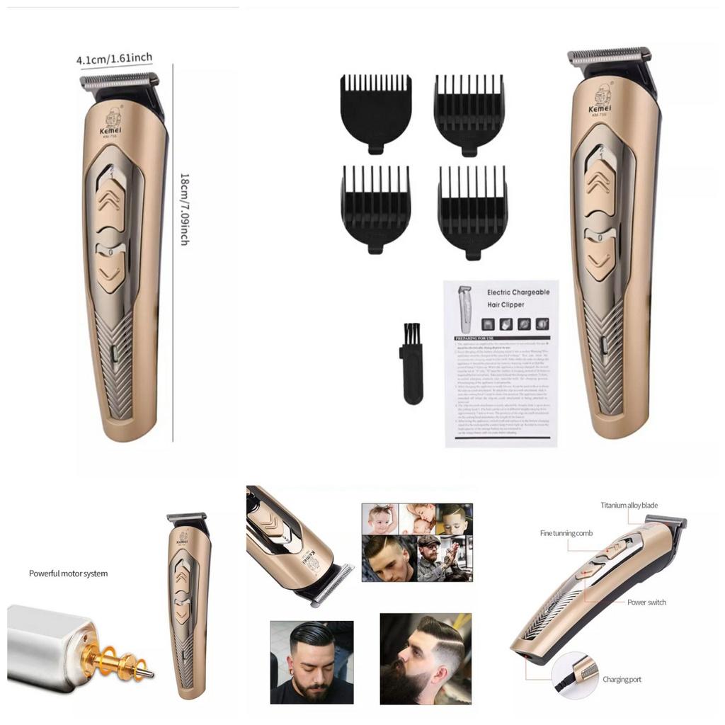 Tông đơ cắt tóc cắt siêu êm cho người lớn và trẻ nhỏ 3 chế độ hàng cao câp