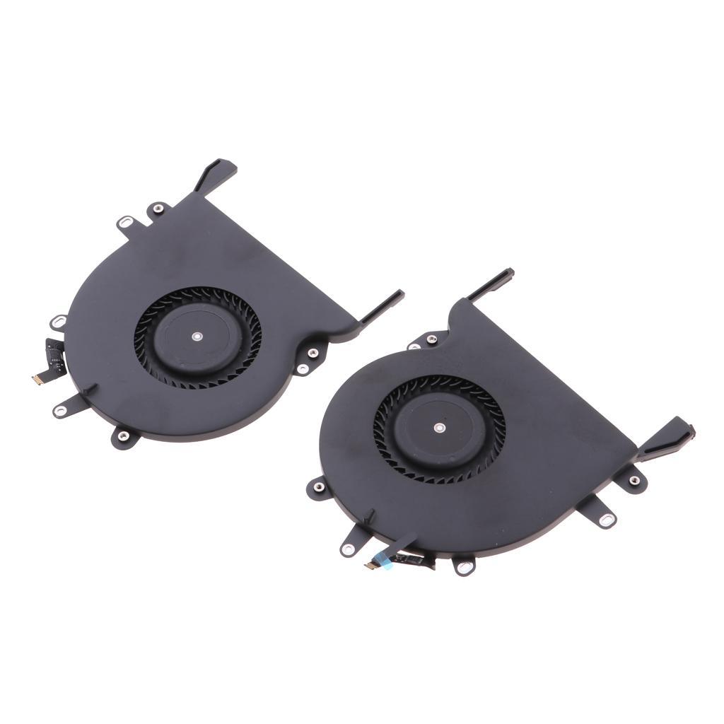For Apple MacBook Pro Retina 15'' A1707 Left + Right CPU Cooling Fan Cooler