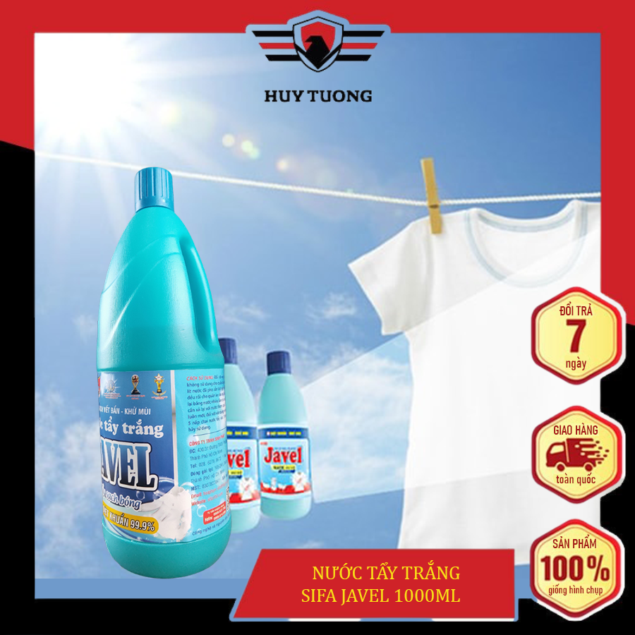 Nước Tẩy Trắng, Tẩy sạch vết bẩn - khử mùi Javel Thông Minh Sifa Cao Cấp