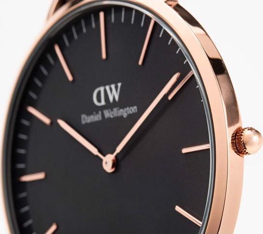 Daniel Wellington Classic Roselyn Silver Black 40mm DW00100269