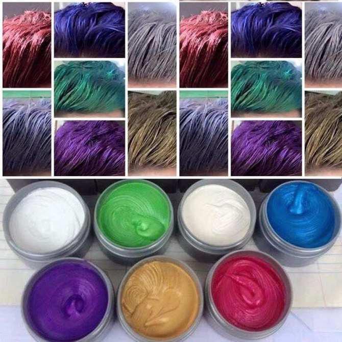 Sáp tóc 7 màu Nhật Bản - ASH MUD - Giá rẻ nhất Bsp15