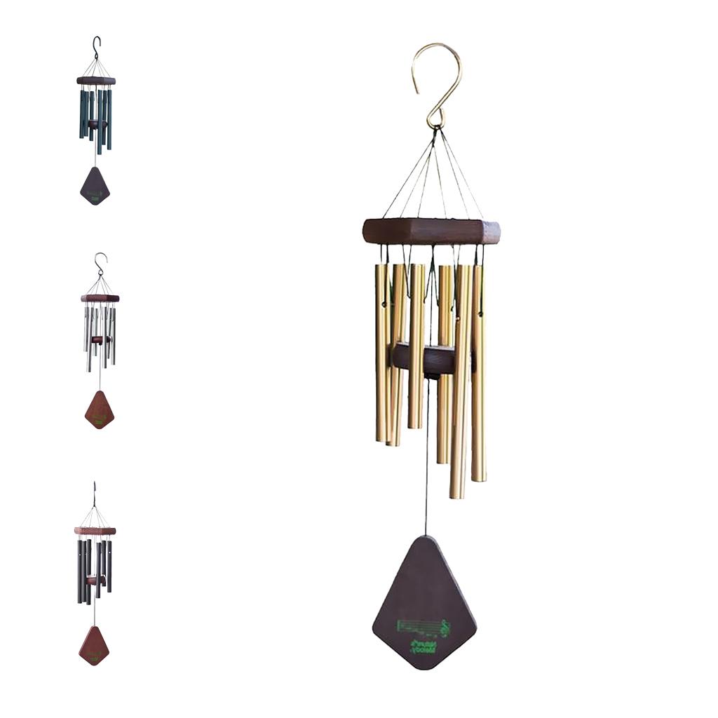 Metal Bells Wind Chime Outdoor Garden Hanging  Ornament