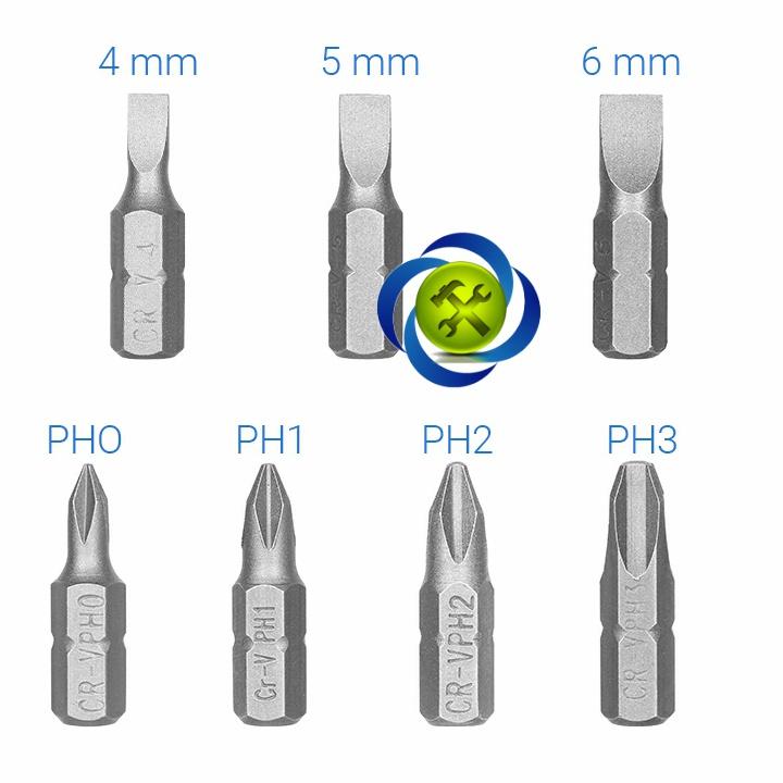 Vít tự động Tolsen 20033 loại 7 trong 1