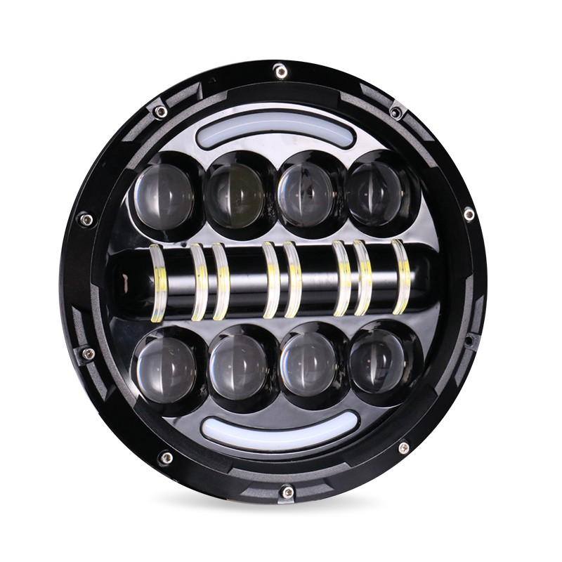 Đèn Pha Led 7 Inch Cho Xe Harley Honda Yamaha Suzuki