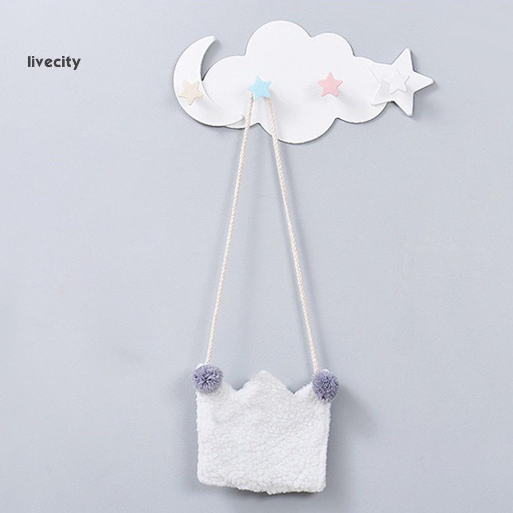 Móc Treo Tường Hình Đám Mây Xinh Xắn Trang Trí Phòng