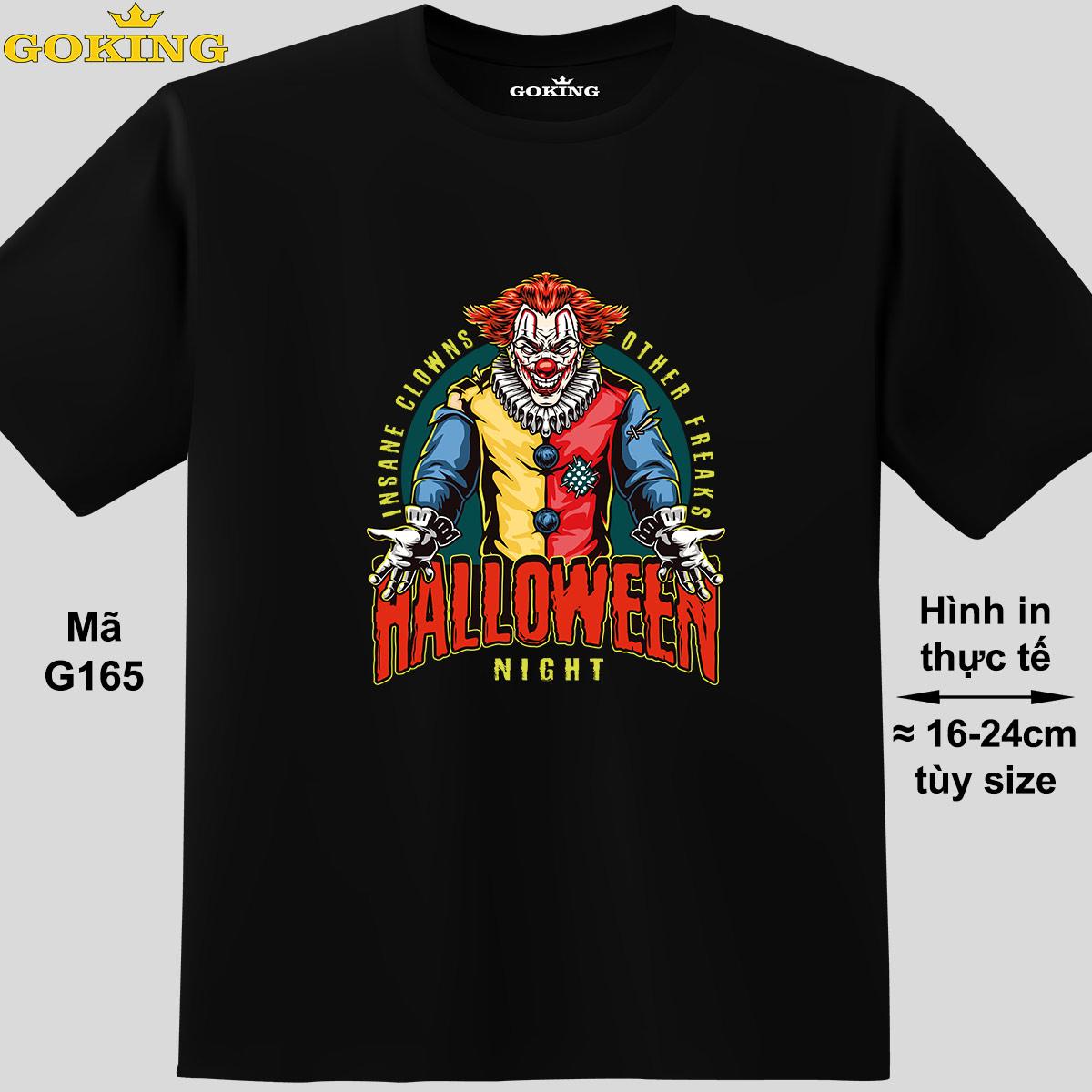 Halloween, mã G165. Hãy tỏa sáng như kim cương, qua chiếc áo thun Goking siêu hot cho nam nữ trẻ em, áo phông cặp đôi, gia đình, đội nhóm