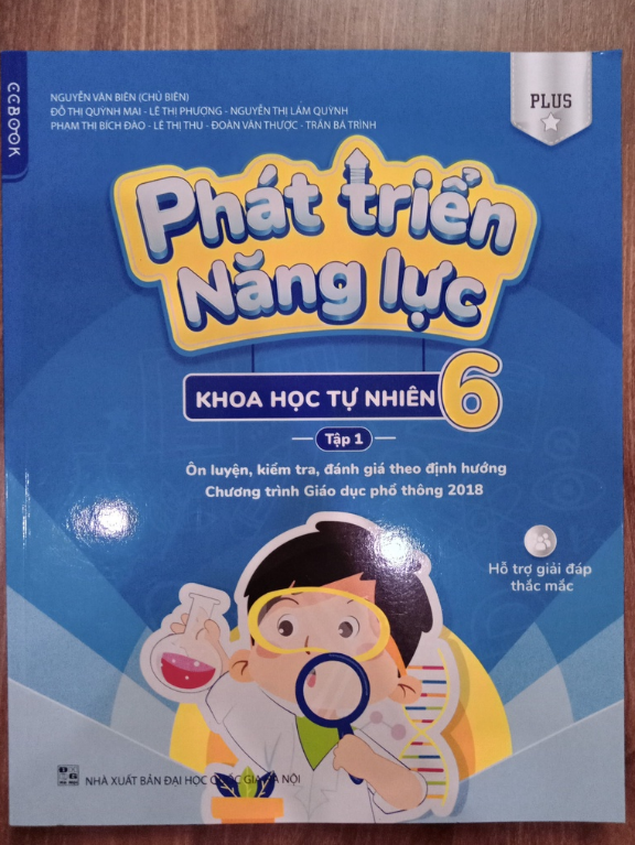 Sách - Phát Triển Năng Lực Môn Khoa Học Tự Nhiên Lớp 6 Tập 1