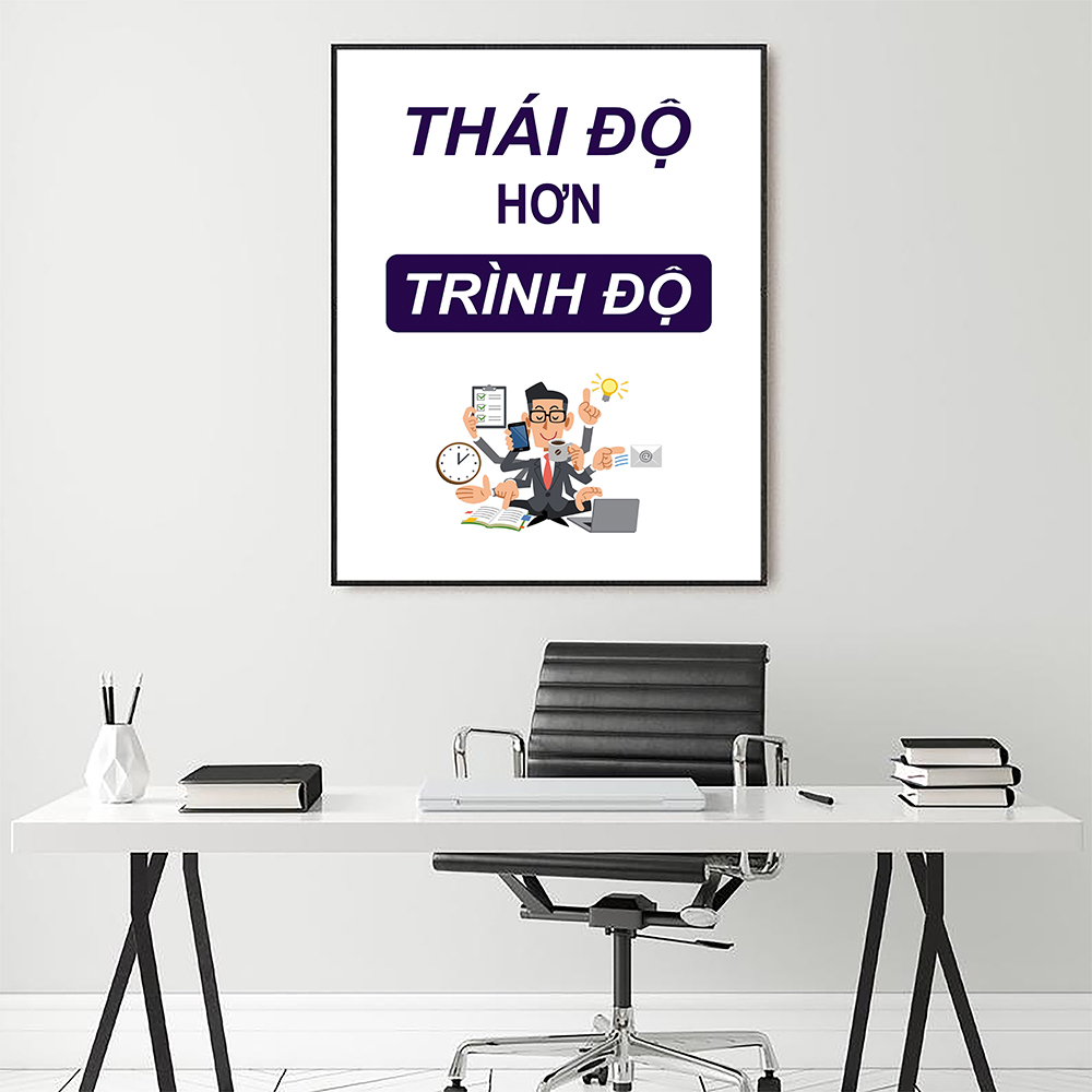 Tranh động lực Thái độ hơn trình độ -v2-Model: AZ1-0311