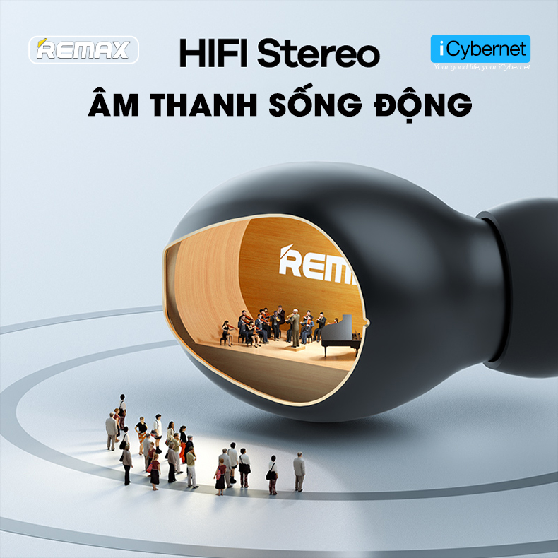 Tai nghe Bluetooth 5.0 True Wireless Remax TWS41 - Hàng chính hãng