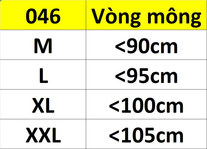 COMBO 5 QUẦN BÔNG ÉP 046 (GIAO NGẪU NHIÊN)