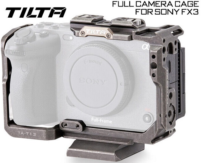 (Sẵn) Khung Bảo Vệ Máy Ảnh Tilta Full Camera Cage dành cho Sony FX3/FX30 - Hàng Chính Hãng