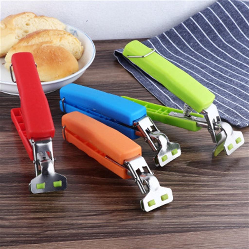 Stainless Steel Pan Pot Rack Microwave Oven Clip In The Kitchen Stainless Steel Dish Holding Clamp Multi-Function Kitchen Gadget