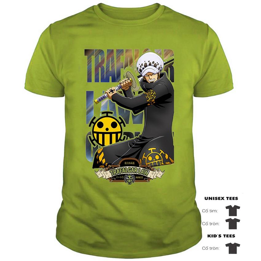 Áo Thun Trafalgar D. Water Law Cực Chất | Áo Thun Đảo Hải Tặc One Piece | One Piece T-shirt