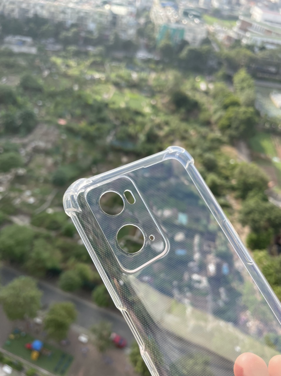Ốp Lưng cho Oppo A76, A36 Dẻo Trong Suốt Chống Sốc Có Gù Bảo Vệ 4 Gốc