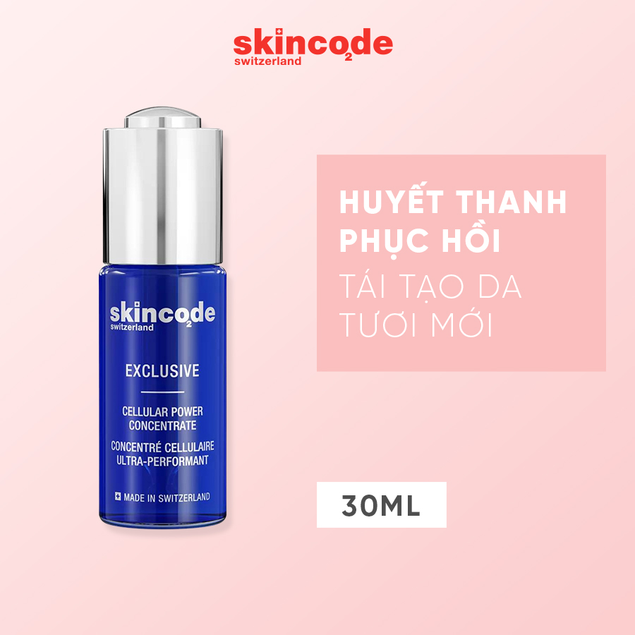 Huyết thanh phục hồi trẻ hóa da Skincode Exclusive Cellular Power Concentrate 30ml - MS 5010,2