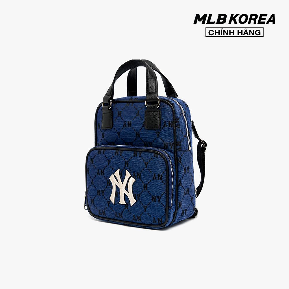 MLB - Balo mini phom chữ nhật Monogram Diamond Jacquard 3ABKS031N-50BLD