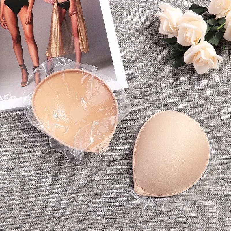 Sexy Backless Self Adhesive Silicone Push Wings Bra/ Solid Color Strapless Gather Underwear/ Comfortable Soft Seamless Chest Enhancer Lingerie