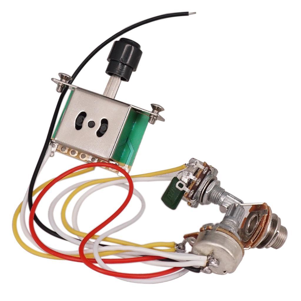 Wiring Harness  1  1  Pot  Switch for Electric Guitar