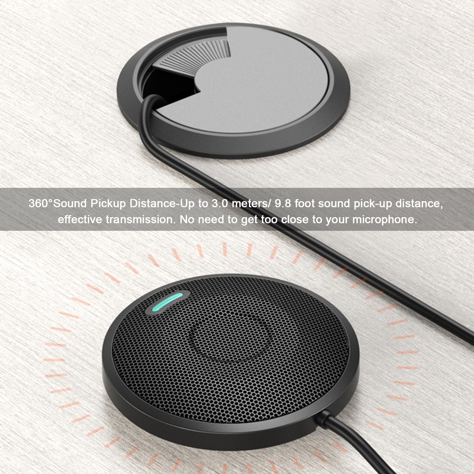 Micrô Ngưng Tụ U2 USB Cho Cuộc Họp Hội Nghị Trên Máy Tính Để Bàn Máy Tính Xách Tay PC