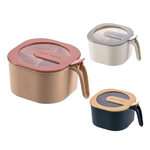 Hộp Đựng Gia Vị Chia 4 Ngăn Tiện Ích