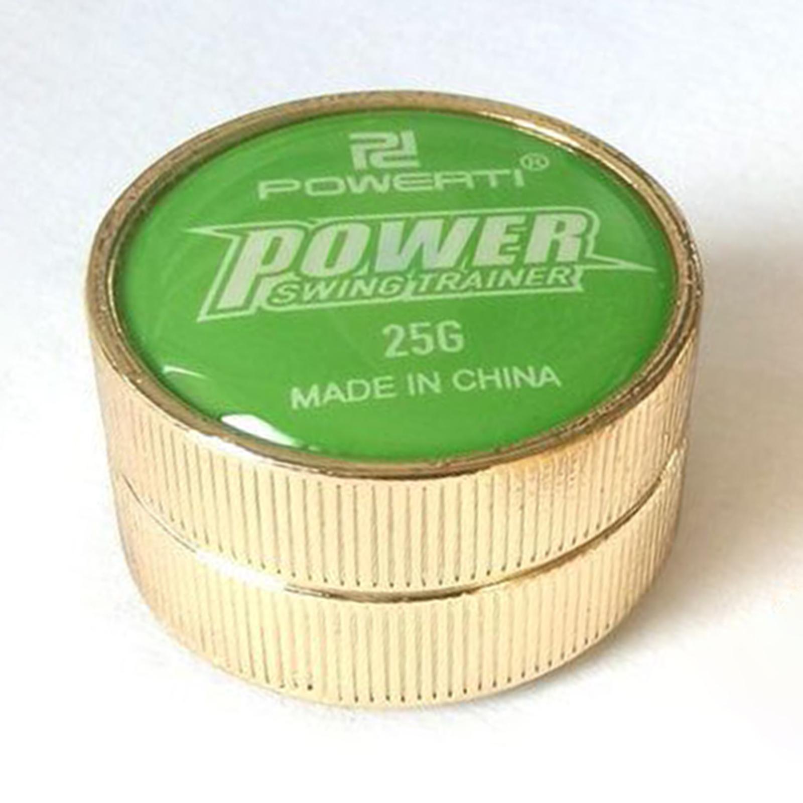 Tennis Racket Weight Training Balance Trainer Aid Green