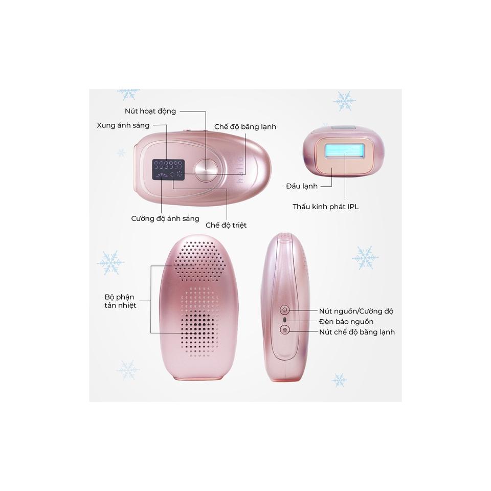 Máy Triệt Lông Lạnh Cá Nhân Halio IPL Cooling Hair Removal Device