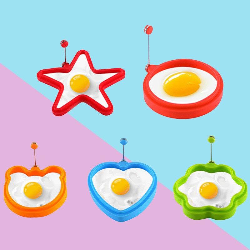 Creative Silicone Mold Egg Mold Egg Carton Fryer Cooking Appliances Kitchen Tools Cooking Accessories Silicone Molds For Baking