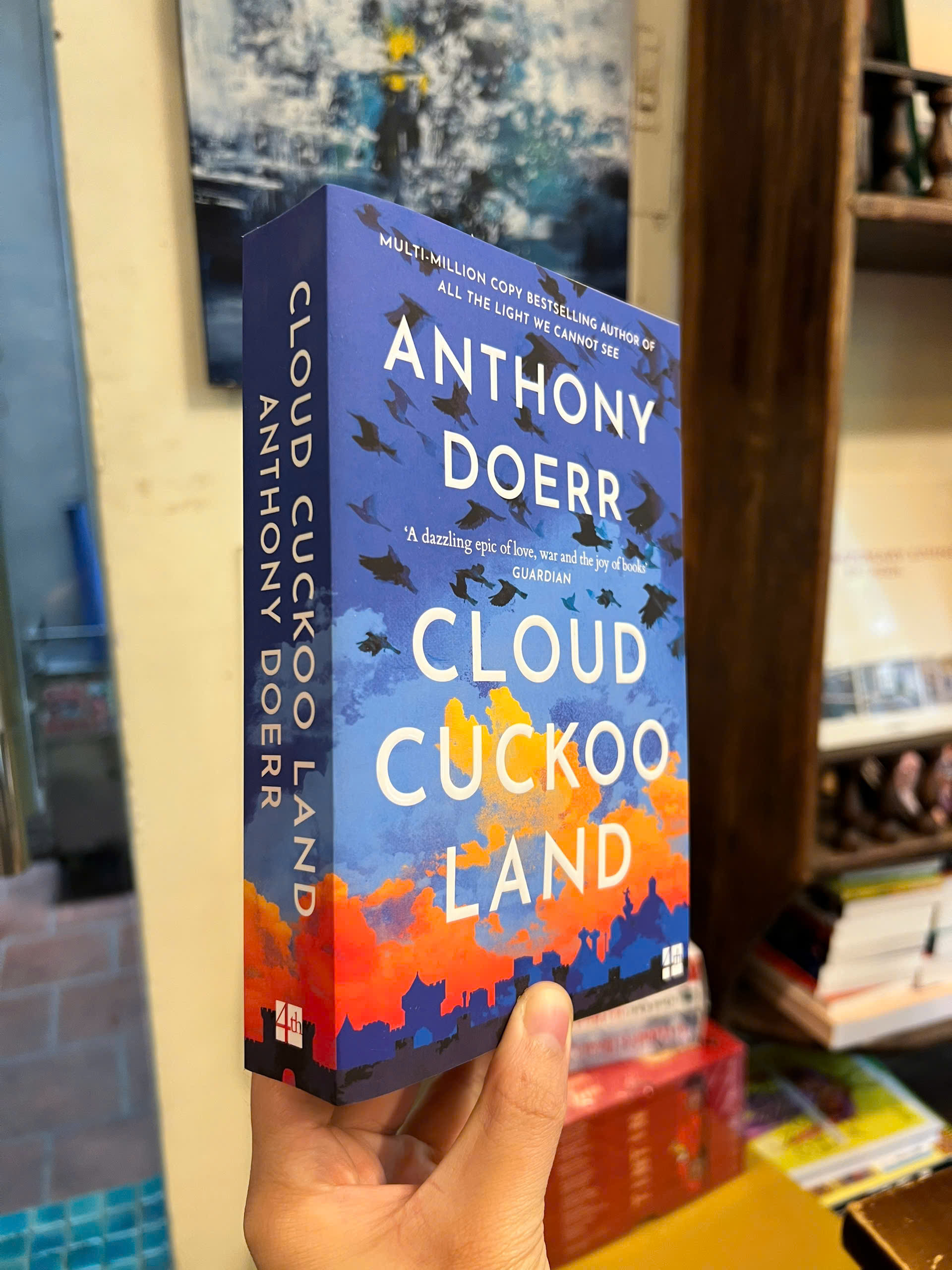 Sách - Cloud Cuckoo Land by Anthony Doerr | Historical Fiction / Fantasy / Ngoại văn Nhập khẩu UK