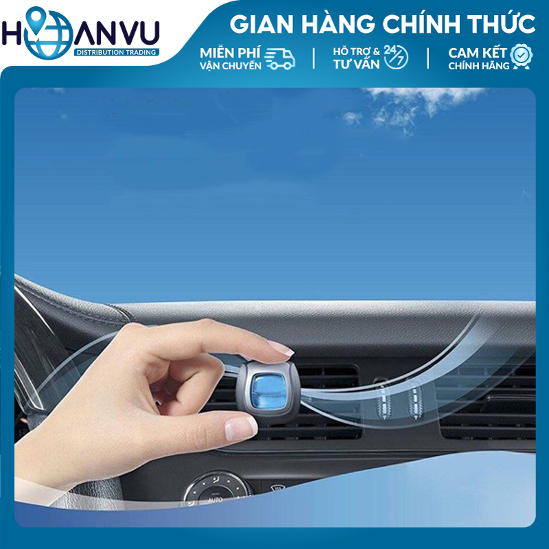 Tinh Dầu Thơm Ôtô 5in1 Febreze Air Freshener Car Vent Clips (2ml x 5)