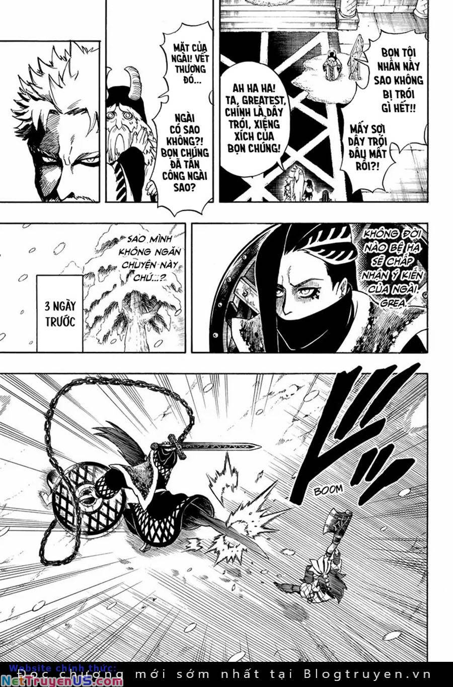 gill: "không ai có thể đánh bại ta khi ta dùng rìu!" chapter 9 11