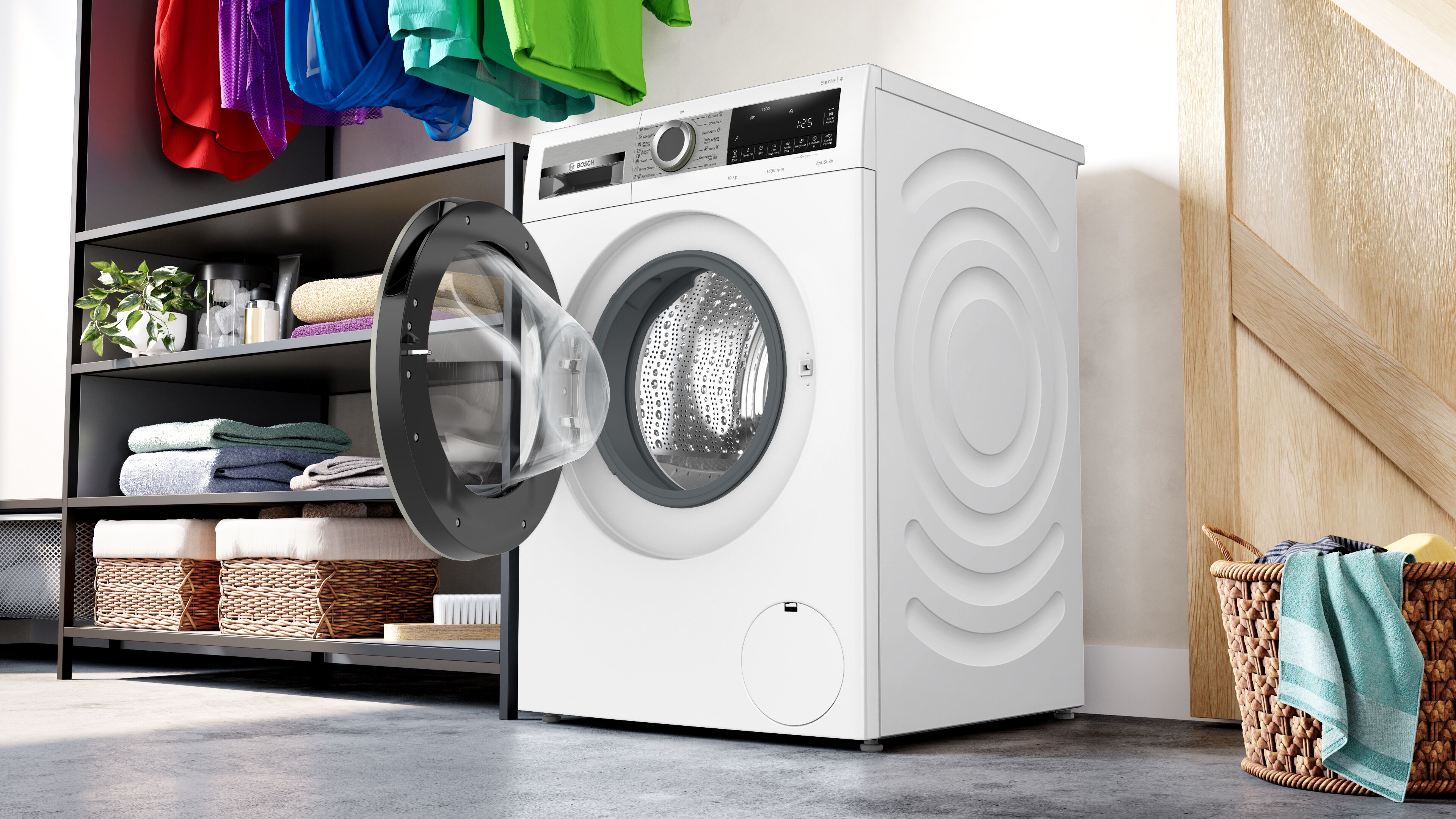 Máy giặt Bosch 10Kg WGA25400SG - Series 4 - Hàng chính hãng