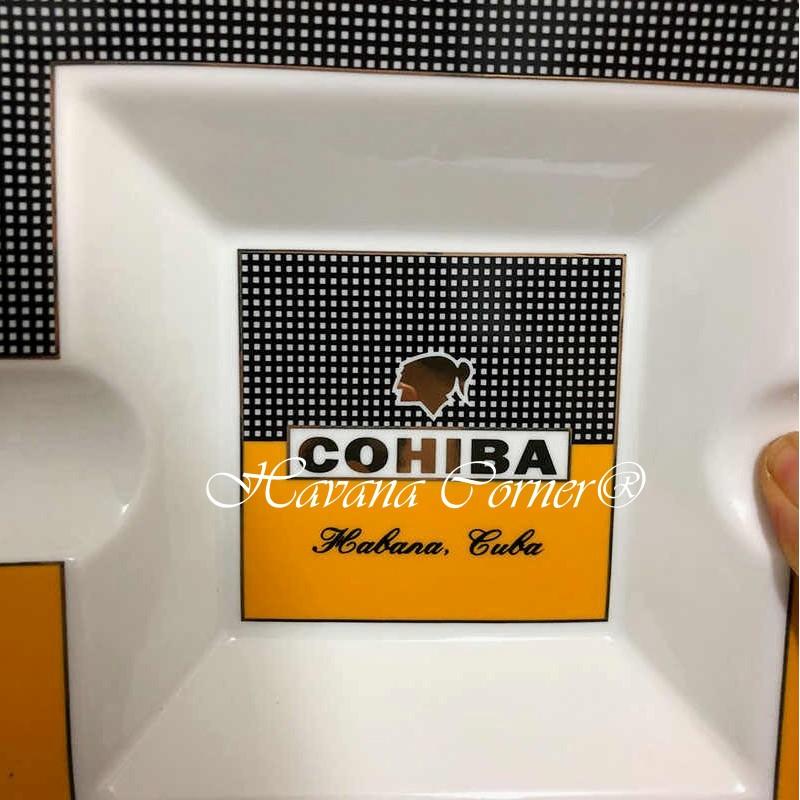 Gạt tàn xì gà 2 điếu Cohiba full hộp