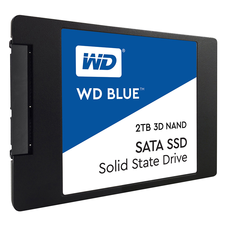 Ổ Cứng SSD WD Blue 3D NAND WDS200T2B0A 2TB Sata III 2.5 inch - Hàng Nhập Khẩu