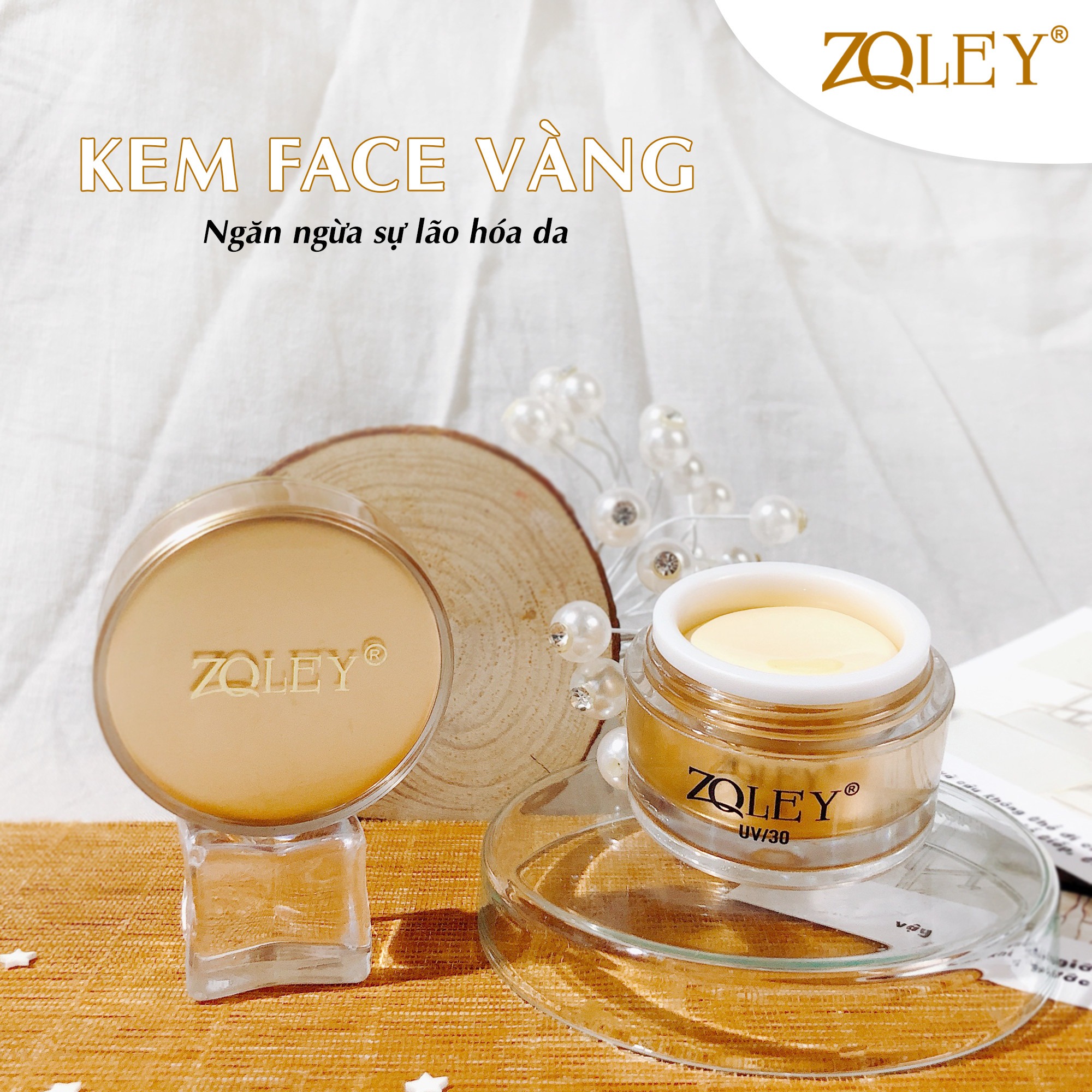 Kem Dưỡng Trắng Da Collagen Ngừa Lão Hóa Zoley 10g