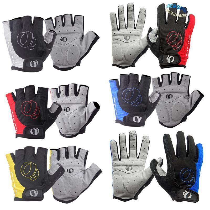 1 Găng Tay Xe Đạp Nửa Ngón Chống Trượt Chống Mồ Hôi Găng Tay Xe Đạp Chống Sốc MTB Xe Đạp Đường Trường Găng Tay Thể Thao Phụ Kiện Xe Đạp Color: Red Size: XXL