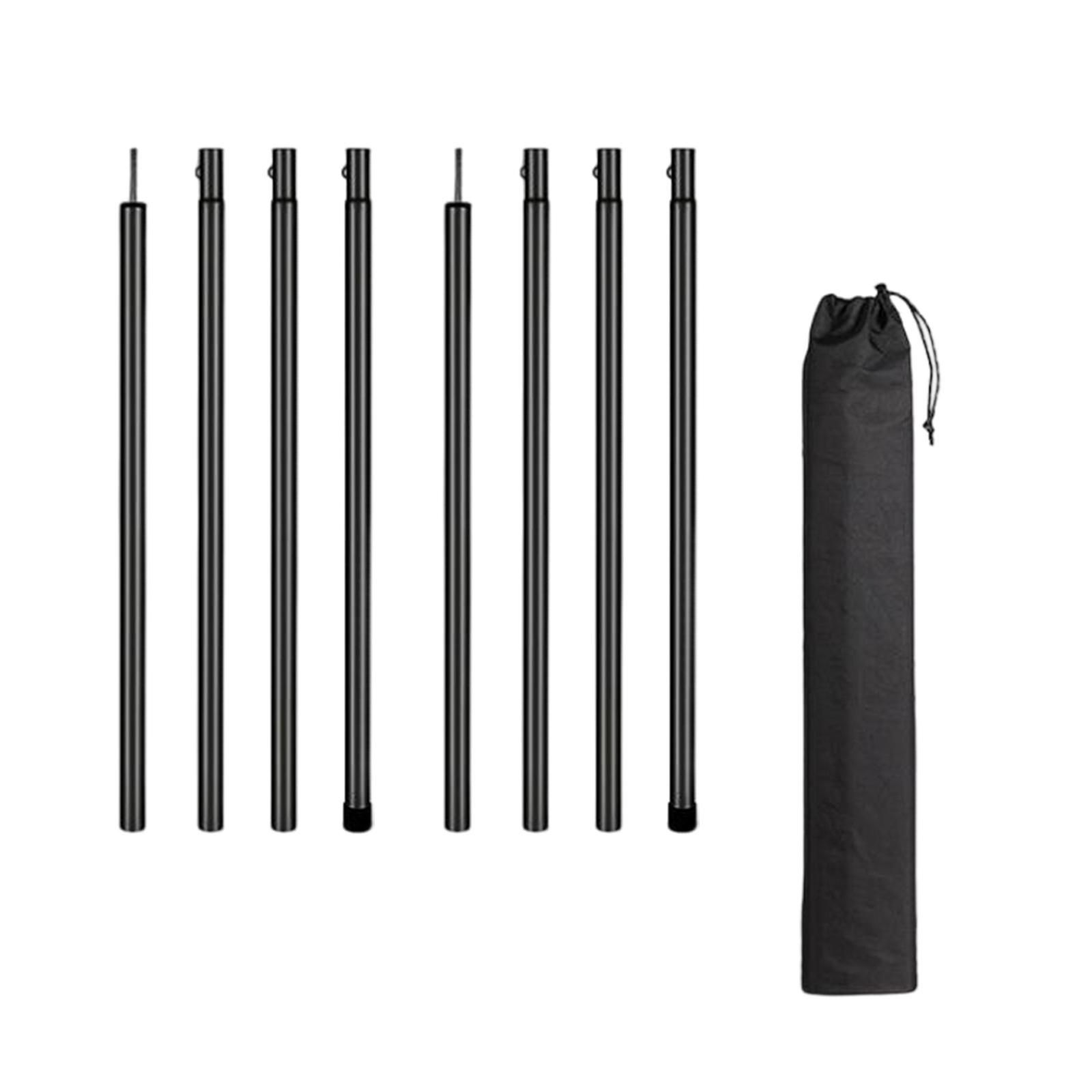 Tent Poles Canopy Pole Telescopic Tarp Poles for Tarp Camping Tent Hiking