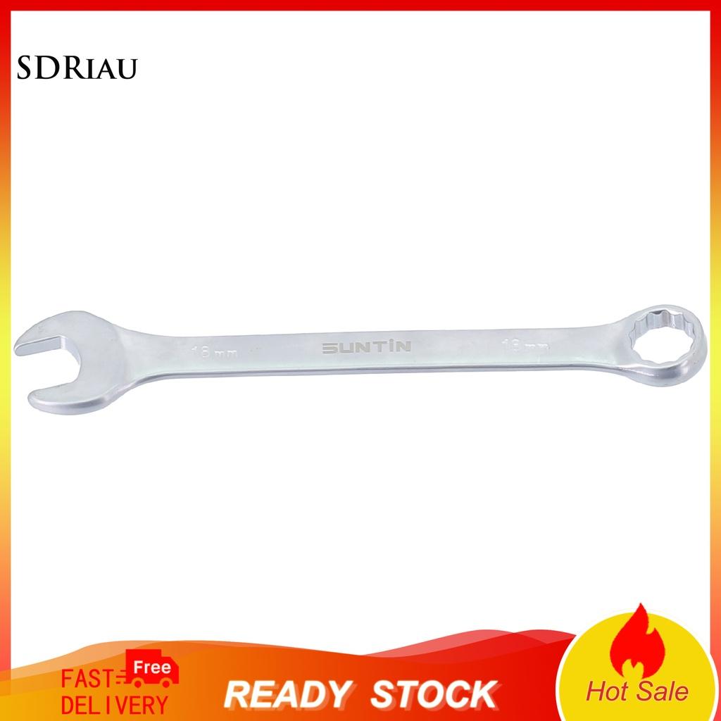 PEMG Portable Combination Wrench Practical Combination Ring Open End Spanner High Hardness for Automobiles