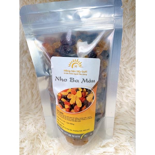 Nho khô mix 3 màu 250Gram