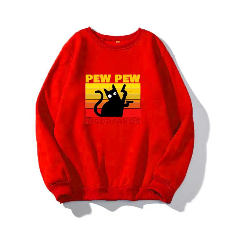 ÁO SWEATER NAM NỮ IN PEW PEW MADAFAKAS