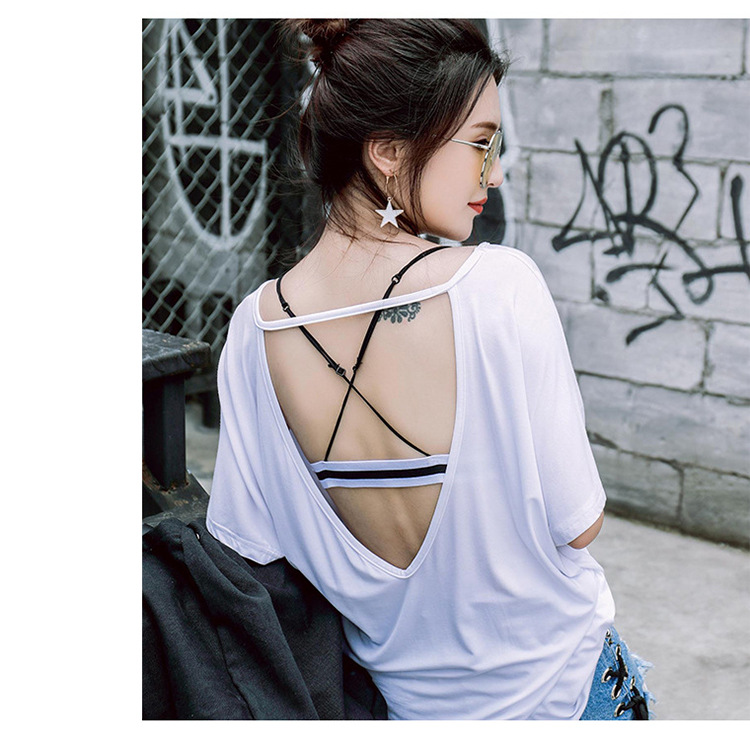 Áo Kiểu Form Rộng Hở Lưng Cực Xì Teen