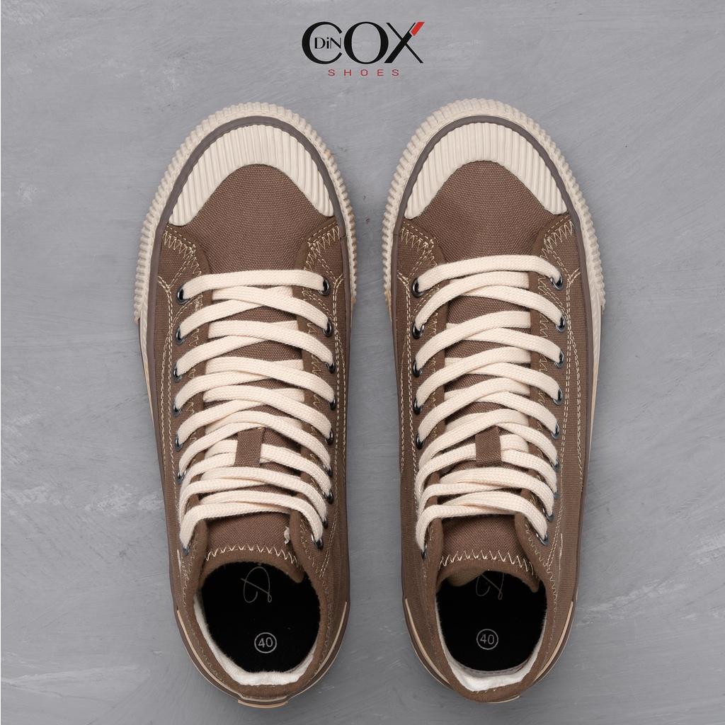 Giày Sneaker Vải Unisex DINCOX D21 Phong Cách Ấn Tượng Hi Chocolate - 44