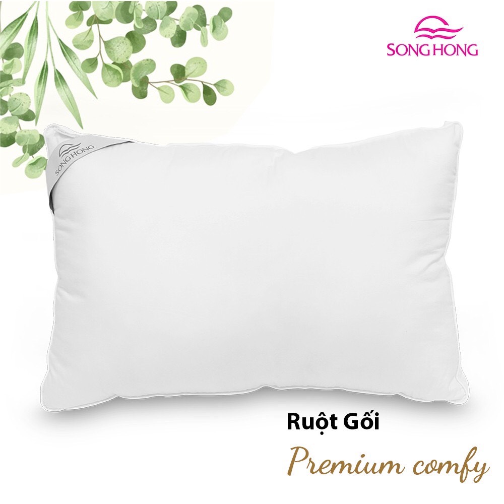 Ruột gối đơn cao cấp Sông Hồng Premium comfy 45cmx65cm