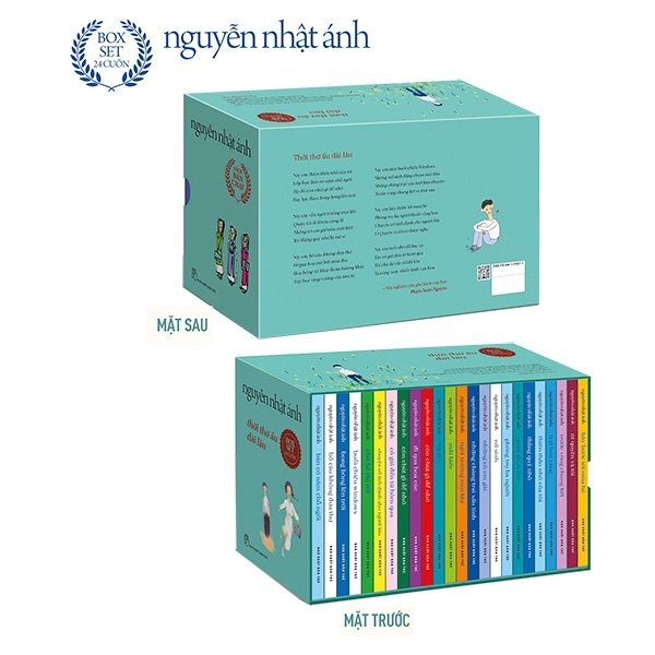 Thời thơ ấu dài lâu Xanh Ngọt Ngào - Nguyễn Nhật Ánh, Hộp 24 quyển