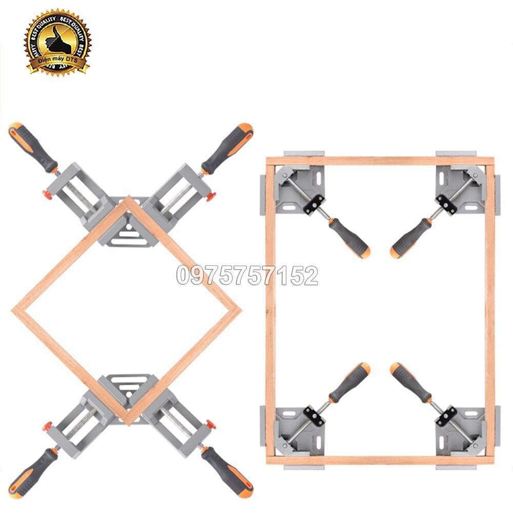 Ê tô kẹp góc vuông 1 tay, 2 tay loại lớn, vam vuông góc 90 độ hợp kim nhôm cao cấp, tay cầm bọc nhựa 2 lớp chống trượt
