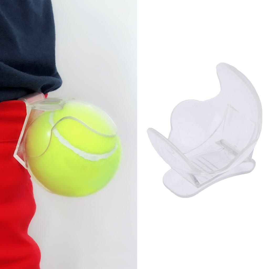Tennis Racquet Racket End Cap Vibration Dampener Shock Absorber and Tennis Ball Holder Clamp Clip