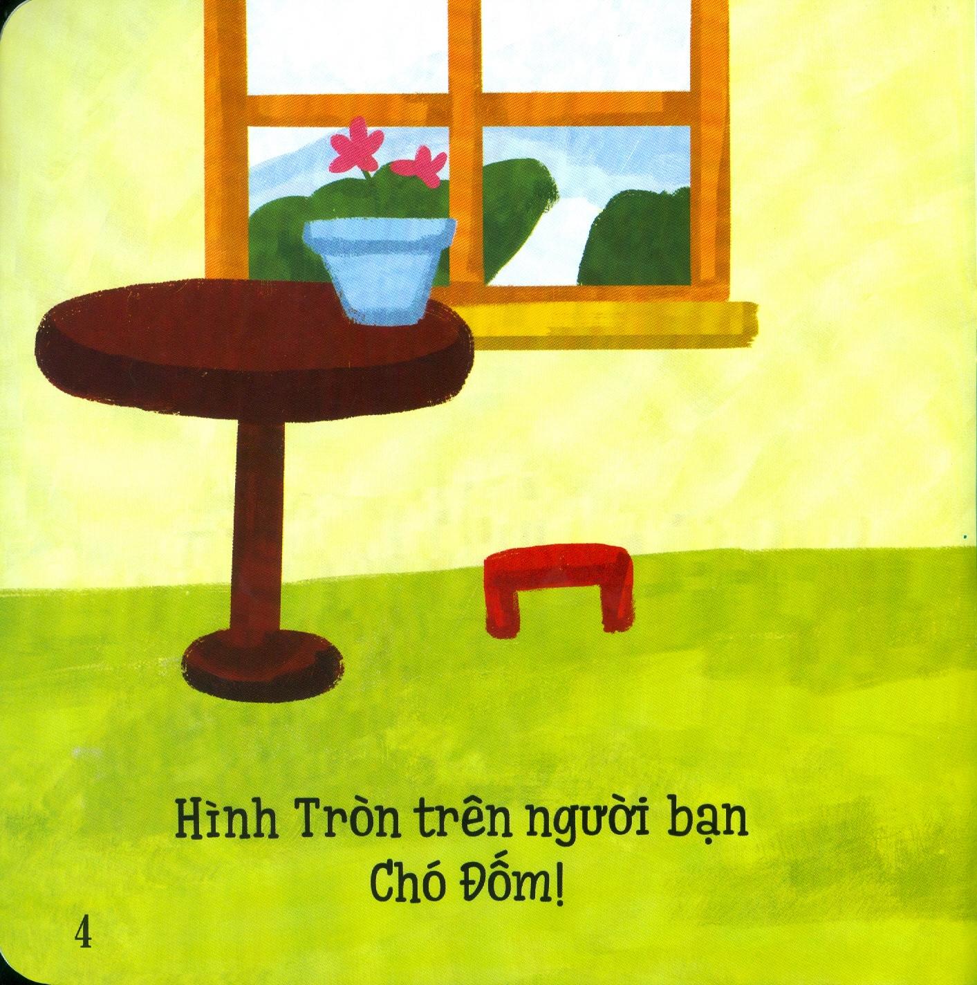 Ehon Nhận Biết - Chơi Cùng Các Hình Khối - Hình Tròn
