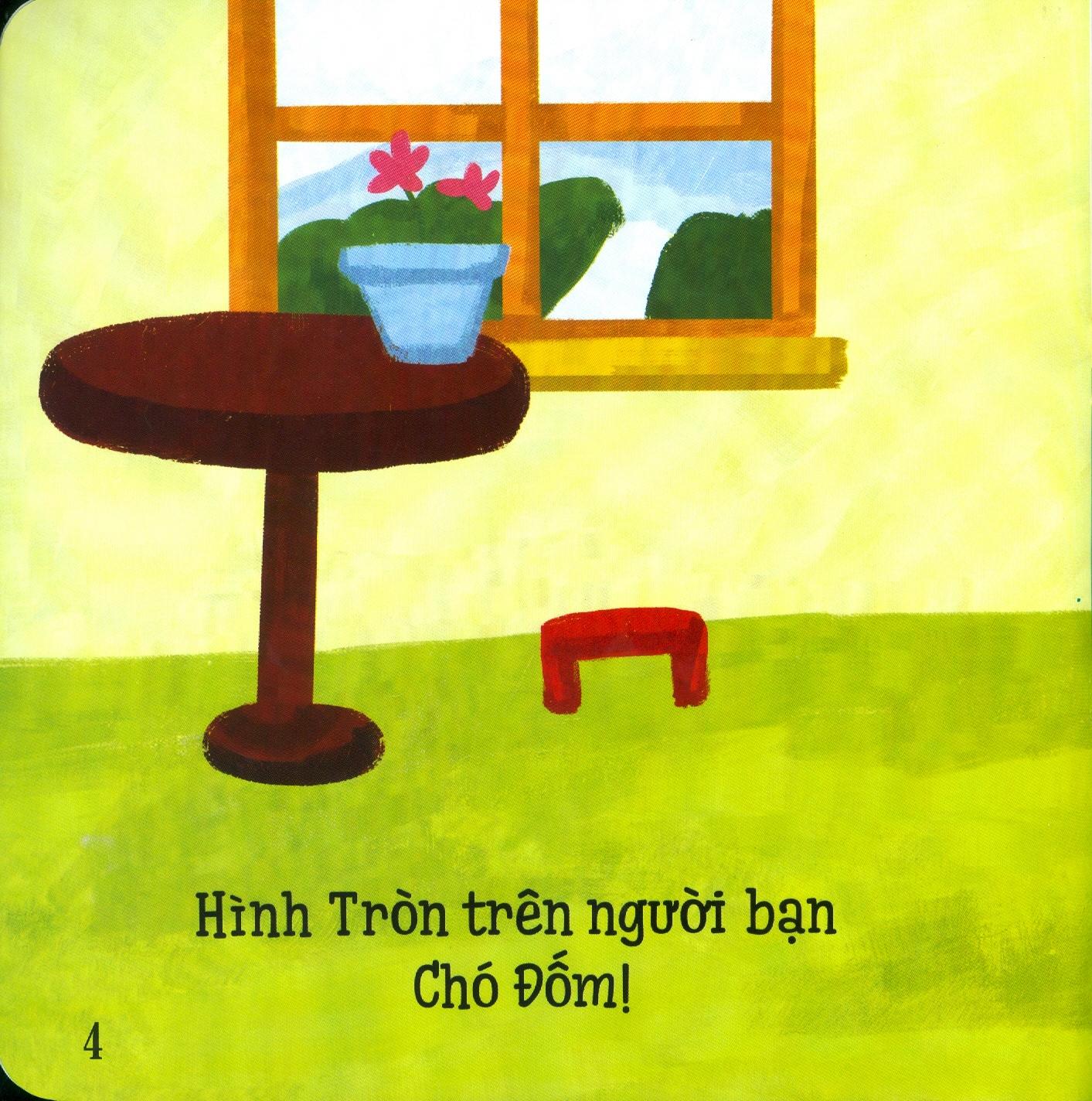 Ehon Nhận Biết - Chơi Cùng Các Hình Khối - Hình Tròn (Từ 1 - 6 Tuổi)