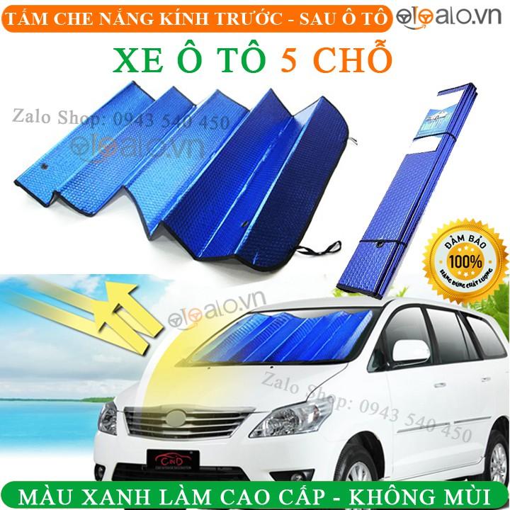 Tấm che nắng kính lái trong xe ô tô 5 chỗ - Tấm chắn nắng kính sau xe hơi