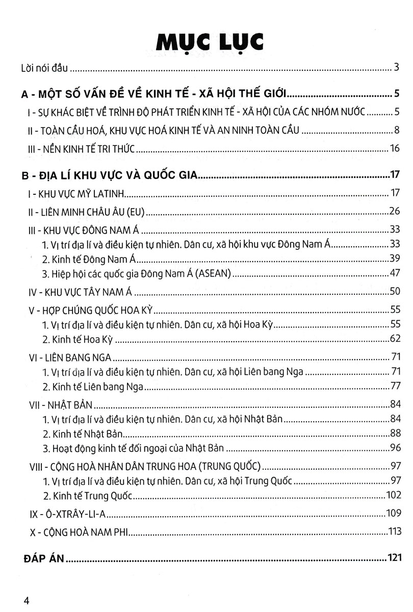 Trắc Nghiệm Địa Lí Lớp 11 (Dùng Chung Cho Các Bộ SGK Hiện Hành) _HA